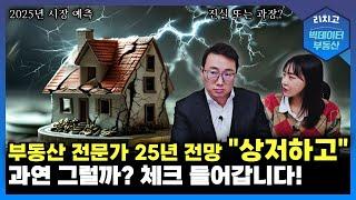 부동산 하락 뒤 폭등? 부동산 전문가의 25년 전망, 믿어도 될까?┃대출, 아파트