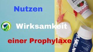 Nutzen und Wirksamkeit einer professionellen Zahnreinigung - Prophylaxe - PZR