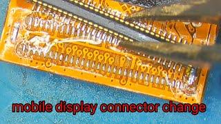 lcd connector change ! display connector repair