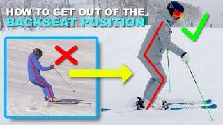 How to get out of the backseat with your skiing (CASE STUDY)
