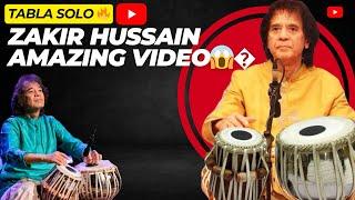 Zakir Hussain Tabla Solo New video