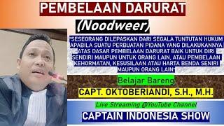 PEMBELAAN DARURAT (NOODWEER)