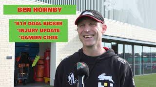 Ben Hornby Reveals Goal Kicker & Injury Update