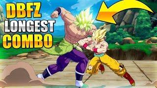 THE LONGEST COMBO of DBFZ - NEW Patch 