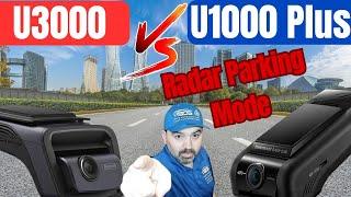 Thinkware U3000 vs Thinkware U1000 plus radar parking mode