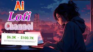 Earn $3000 Daily with AI-Generated LoFi Videos | Step-by-Step Tutorial