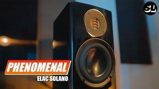 These ELAC Speakers are AMAZING! Solano Review