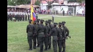 juramento de bandera curso 002 CENOP Y ESGON Policía Nacional de Colombia