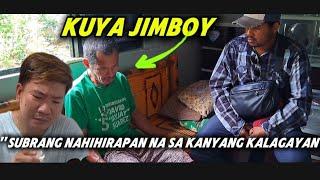 KUYA JIMBOY SUBRANG HIRAP NA SA KANYANG SITWASYON WALANG TULOG ARAW AT GABI #pugongbyahero  #pbteam