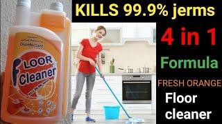 GreeNeem Best Floor Cleaner, Kill 99.9% Jerms |Fresh orange 4 in 1 Formula |product review