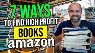 7 Easy Ways to Find High-Profit Books for Amazon FBA