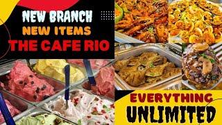 The Cafe Rio, Gulshan Branch  new Restaurant, best food,best environment, budget buffet, unlimited.