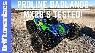 Proline Badlands MX28 Review On Rustler 4x4 VXL