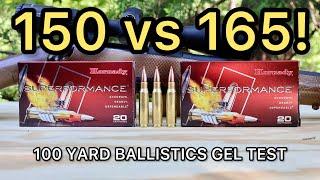 308 Winchester Hornady Superformance SST Ballistics Gel Ammo Test