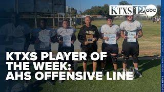 KTXS Player of the Week: Abilene High's Offensive Line