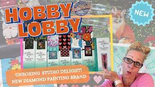 *NEW* Unboxing Studio Delight Diamond Paintings from Hobby Lobby