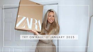 ZARA TRY ON HAUL  |  January 2023