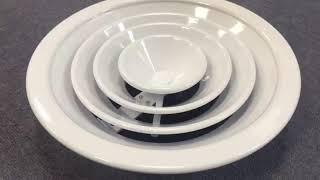 VENTECH Circular Diffuser Panel Ceiling Replacement Diffuser