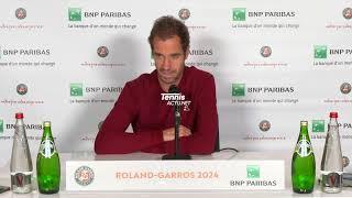 Tennis - Roland-Garros 2024 - Richard Gasquet : "J'ai envie de jouer, j'ai envie de le gagner... "