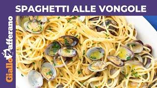 SPAGHETTI WITH CLAMS: quick and easy recipe