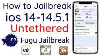 New ios 14.4 - 14.5.1 Fugu 14 untethered jailbreak  tutorial A12 - A14 iphone's