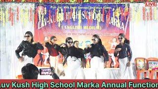 Girls South Indian And Panthi Dance Annual Function Performance Marka