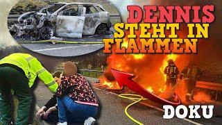 Plötzlich stand Dennis in Flammen | CrashCam | #doku #bike #unfall