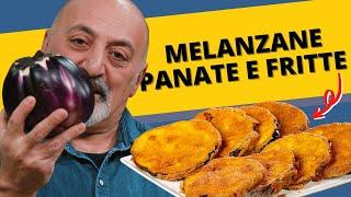 Melanzane panate e fritte