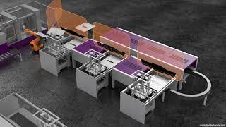 Van Wees - Thermoplastic UD line with multi-axial crossply machine for tailored blanks production.