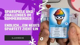 Sparspiele & Challenges | 3.Juniwoche |Neues von Lebekreativ| Sparen mit der Umschlagmethode