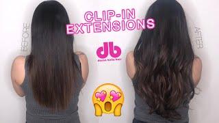 Styling Clip-In Extensions | DONNA BELLA HAIR