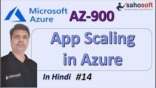 App Scaling in Azure | Microsoft Azure AZ-900 Certification | Sahosoft