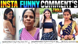 Insta Reels Troll With Comments | Telugu Funny Trolls | Roast | Instagram Reels Troll By 420 Troller