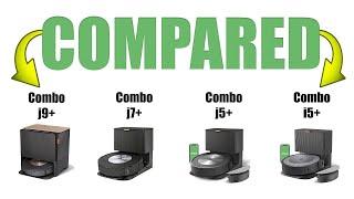 iRobot's NEW Mopping Roomba's EXPLAINED - Combo j9+ vs Combo j7+ vs Combo j5+ vs Combo i5+