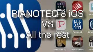 Pianoteq 8 for iOS vs All the rest