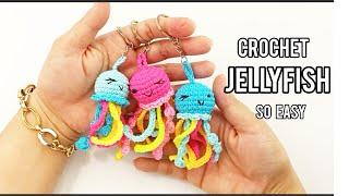 How to Crochet a Jellyfish Keychain (Beginner-Friendly)