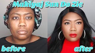 Makiyaj San Do Zie | No Eyeshadow Glam Makeup Tutorial
