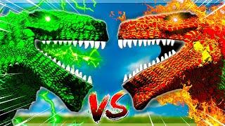 TÓXICO GODZILLA VS NUCLEAR GODZILLA! ARK A ARENA #1