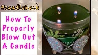 How to Blow Out a Candle Properly | Easiest Method!