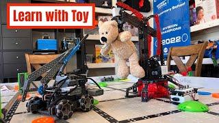 Learn with Toy, Motorized Arm, VEX IQ Robotics Competition, Slapshot, Robot, Flying Cheese