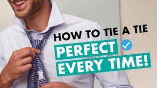 How to Tie a Tie - The Full Windsor knot (Double Windsor)