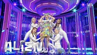 LEE SUHYUN - ‘ALIEN’ 1018 SBS Inkigayo