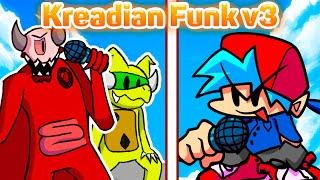 Friday Night Funkin' - VS Kreadian Funk v3 | FULL Mod (FNF Mod Hard)