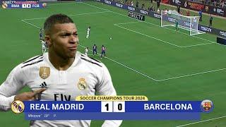 USA Tour 2024 - Real Madrid Vs Barcelona ~ First Gol Mbappé Madrid -  Highlights & All Goals 2024