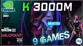 NVIDIA Quadro K3000M in 9 GAMES   |  (2023)