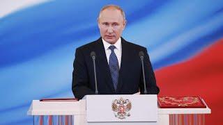 Церемония инаугурации президента России Путина в Москве