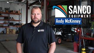 Andy McKinney - Most Popular KAGE Plows at SANCO Equipment