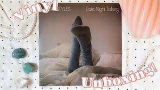 Harry Styles 'Late Night Talking' 7' inch vinyl unboxing and review 