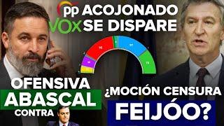 ¡EL PP ACOJONADO CON QUE VOX SE DISPARE, OFENSIVA DE ABASCAL CONTRA SÁNCHEZ Y ¿MOCIÓN DE CENSURA?!