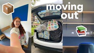 goodbye first year! moving out of my uni accommodation 